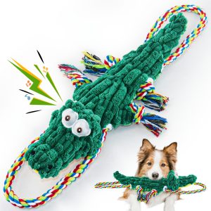 Large-sized Dog Biting Toy, Equipped with A Speaker, Can Clean Teeth, Suitable for Dogs That Like to Chew, Designed In An Interesting Way, Durable And Sturdy, Suitable for Cat, Crocodile Shape, Suitable for Small, Medium And Large-sized Dogs.