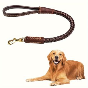 A High-Quality Dog Leash Suitable for Medium-Sized Dogs, Perfect for Outdoor Walks, Without Battery